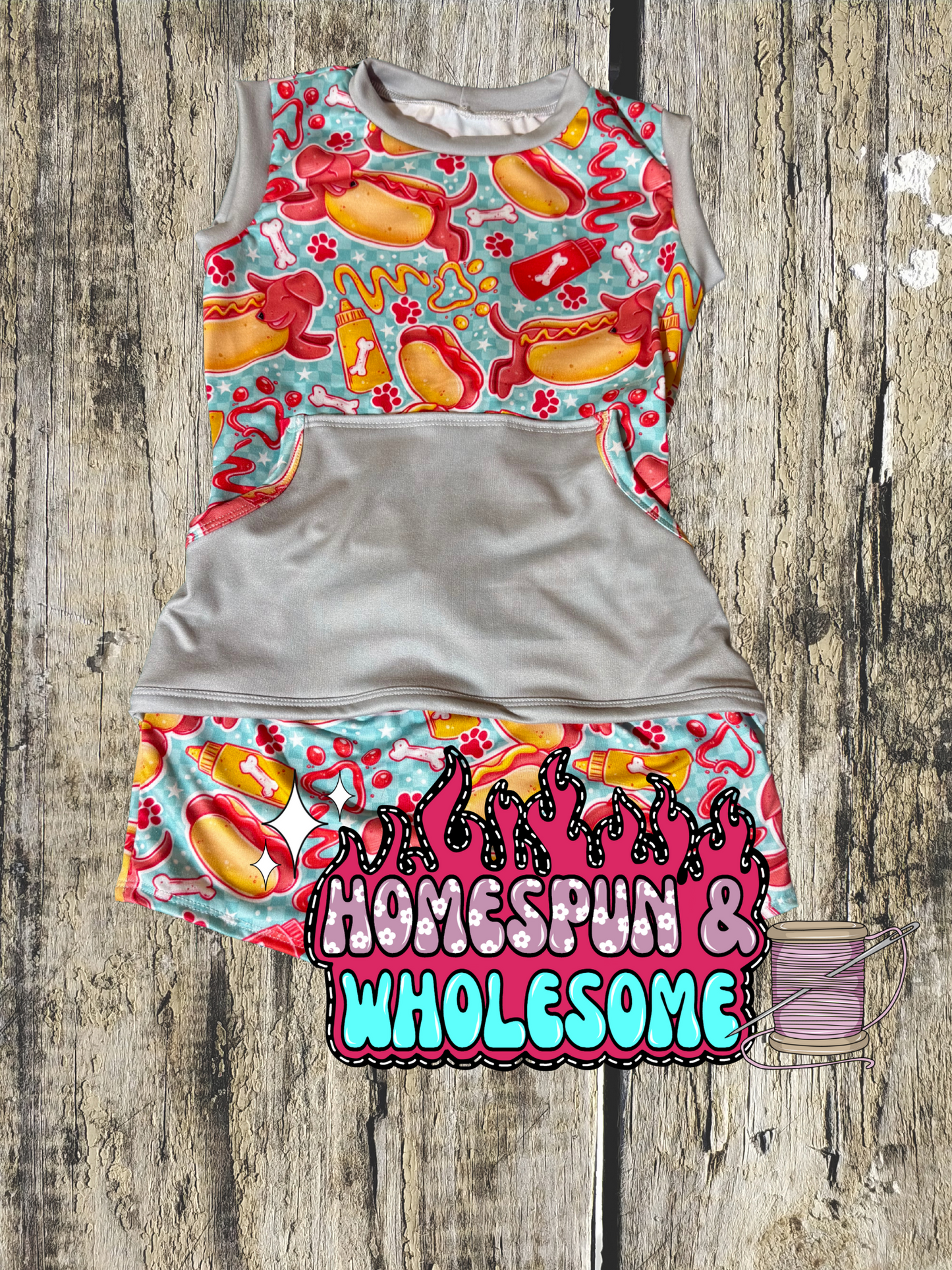 2T easy peasy romper