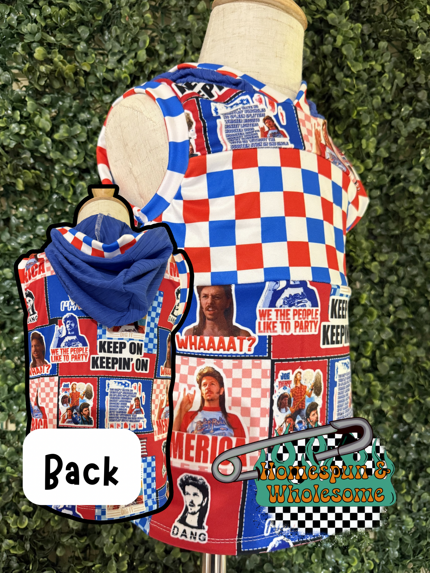 18/24 hooded upton tank