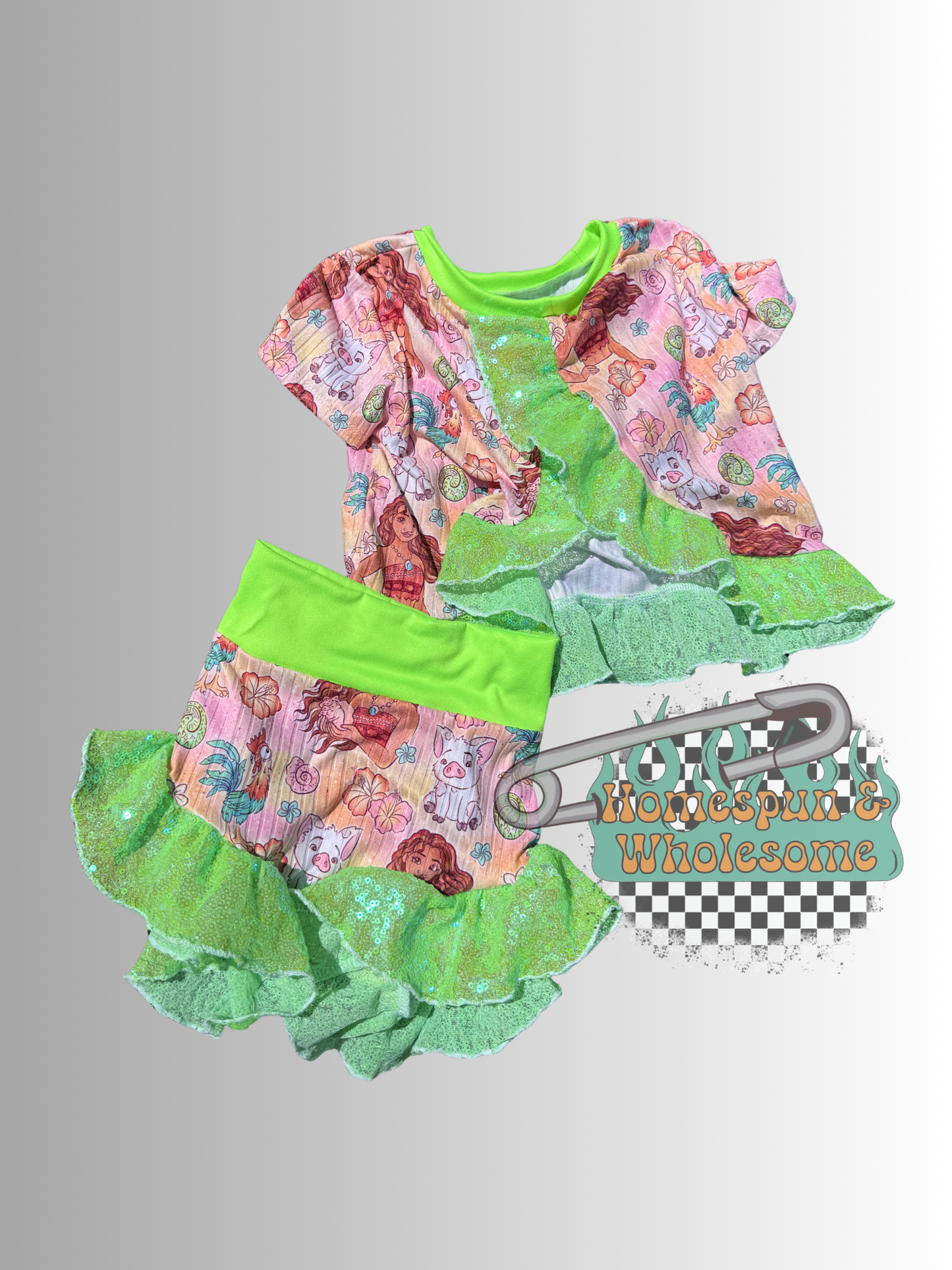 18/24 remi ruffle set